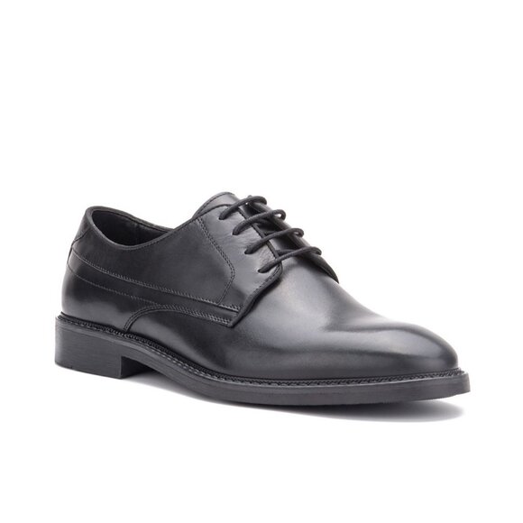 Vintage Foundry Co Men Elias Lace Up Slip On Dress Oxford Shoes Black Size 8 NIB